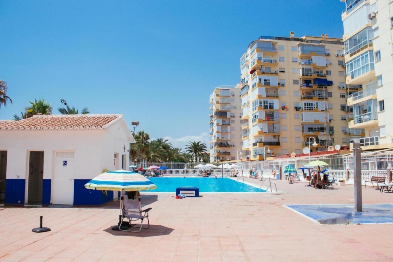 Loft En Residencial 1ª Linea Con Piscina Apartman Algarrobo Costa Kültér fotó